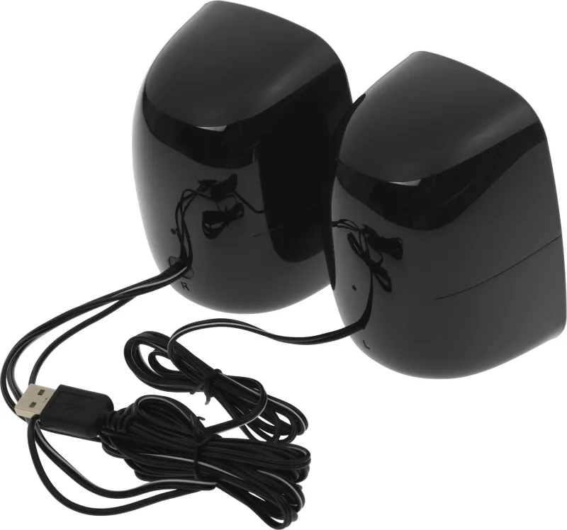 Колонки Edifier R12U 2.0 черный 4Вт портативные