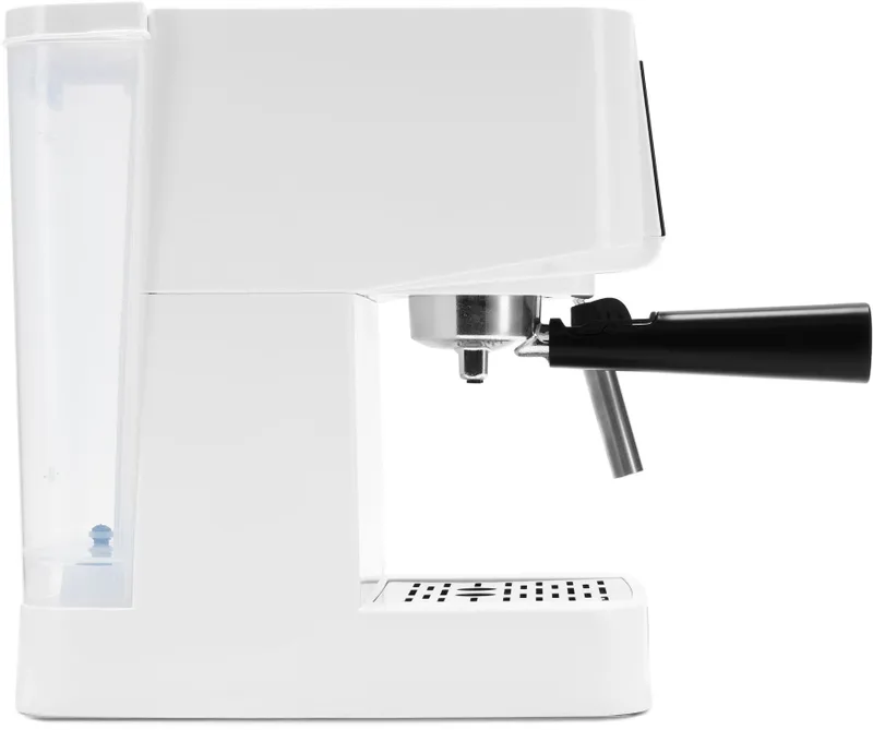 Кофеварка рожковая Hyundai HEM-3203 1000Вт белый/серебристый