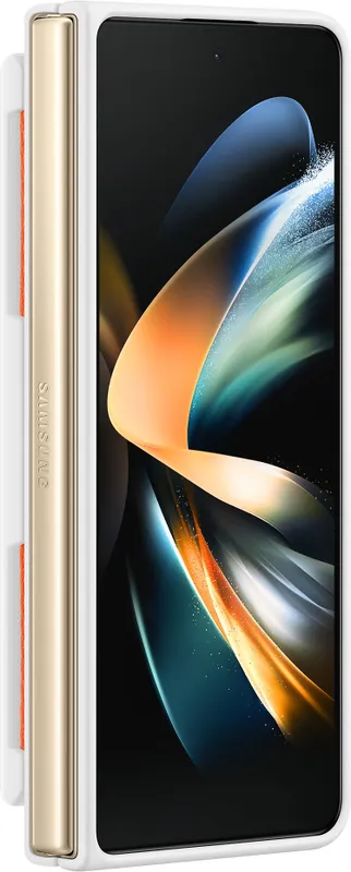 Чехол (клип-кейс) Samsung для Samsung Galaxy Z Fold4 Silicone Grip Cover Z Fold4 белый (EF-GF936TWEGRU)