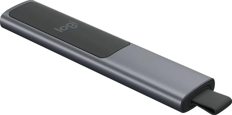 Презентер Logitech Spotlight Radio USB (30м) серый