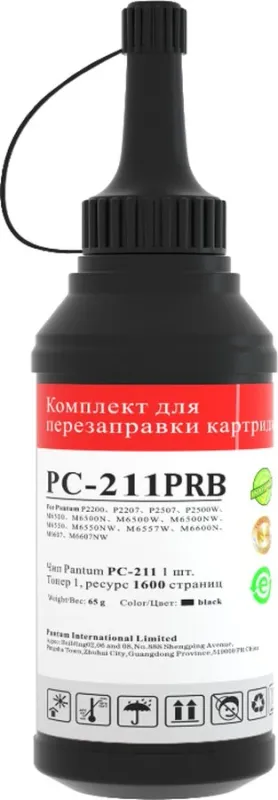 Барабан Pantum Refueling set  PC-211PRB (аналог PC-211RB) for P2200/P2207/P2500/P2500W/P2507/М6500/M6500N/М6500W/M6550/М6550NW/M6600N/M6607/М6607NW (chip + toner on 1600 pages)