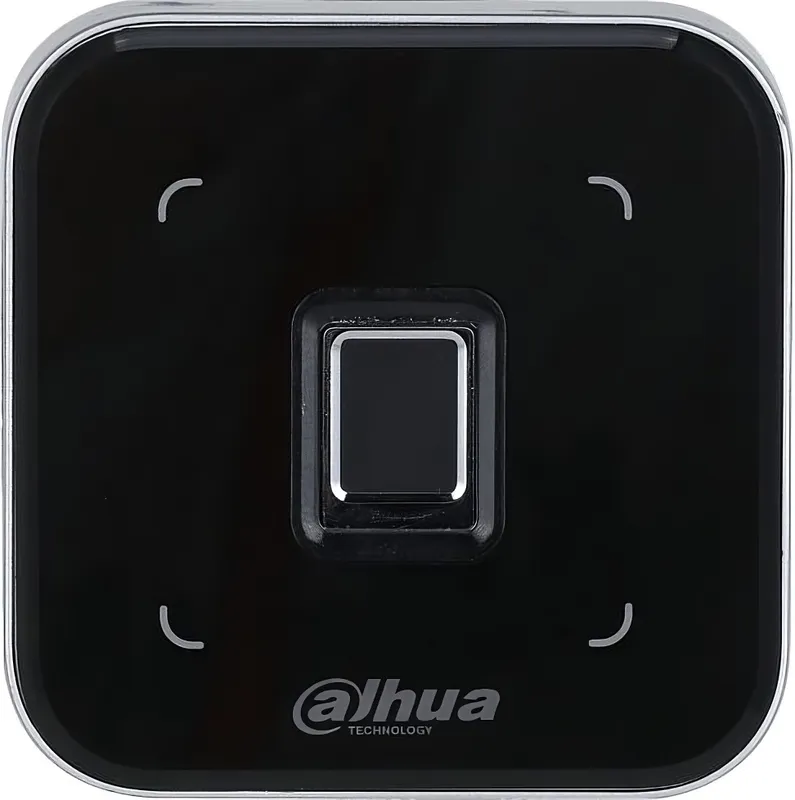 Скуд DAHUA USB Биометрический cчитыватель для регистрации отпечатков пальцев и карт доступаДля карт доступа (Mifare 1 K, 13.56МГц / EM-Marin 125кГц)Интрефейс подключения USBПоддерживает платформы SmartP