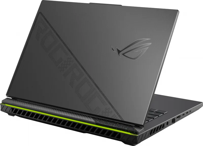 Ноутбук Asus ROG Strix G16 G614JZ-N4080 Core i7 13650HX 16Gb SSD1Tb NVIDIA GeForce RTX4080 12Gb 16" IPS WQXGA (2560x1600) noOS grey WiFi BT Cam (90NR0CZ1-M005T0)