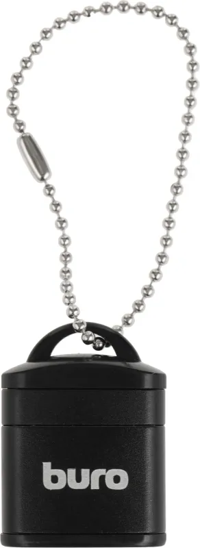 Устройство чтения карт памяти USB2.0 Buro BU-CR-200 черный