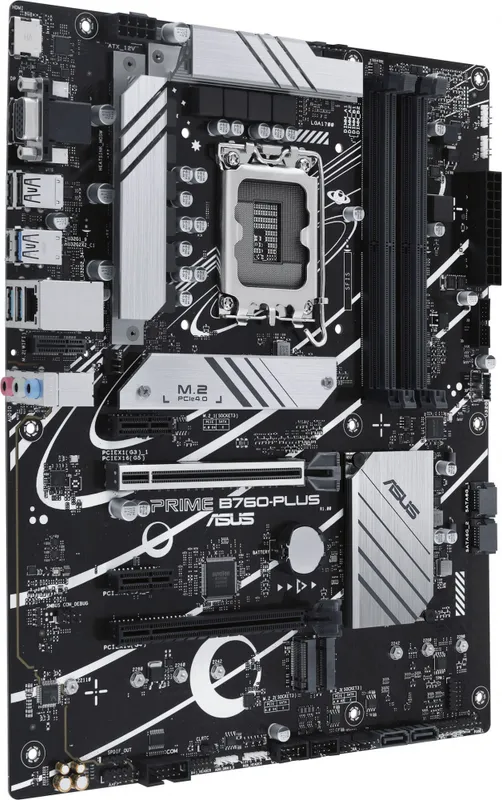 Материнская плата ASUS PRIME B760-PLUS, LGA1700, B760, 4*DDR5, HDMI+DP+VGA, 4xSATA3 + RAID, M2, Audio, Gb LAN, USB 3.2, USB 2.0, ATX; 90MB1EF0-M0EAY0