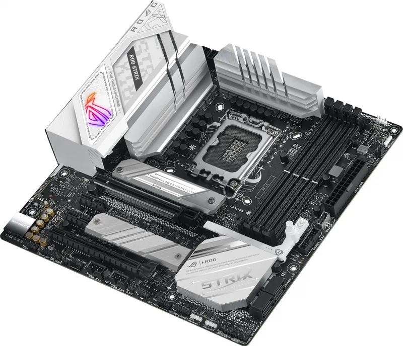 Материнская плата ASUS ROG STRIX B760-G GAMING WIFI,  LGA1700, B760, 4*DDR5, HDMI+DP, 4xSATA3 + RAID, M2, Audio, Gb LAN, USB 3.2, USB 2.0, ATX; 90MB1EQ0-M0EAY0