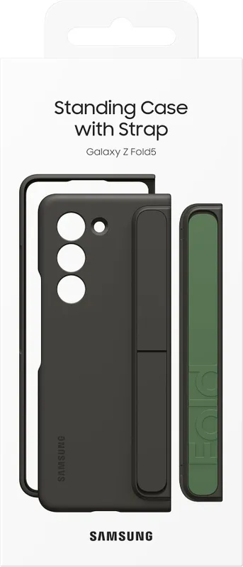 Чехол (клип-кейс) Samsung для Samsung Galaxy Z Fold5 Standing Case with Strap Q5 графит (EF-MF946CBEGRU)