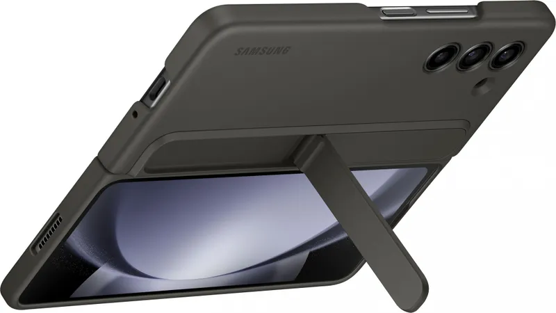 Чехол (клип-кейс) Samsung для Samsung Galaxy Z Fold5 Standing Case with Strap Q5 графит (EF-MF946CBEGRU)