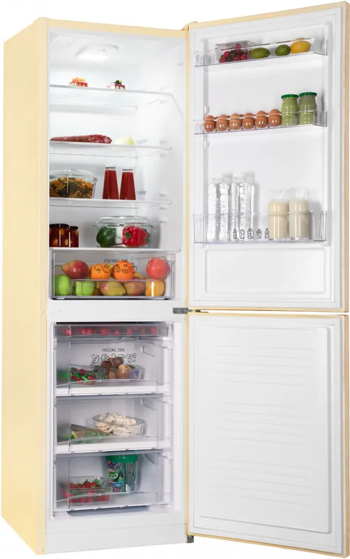 Холодильник Nordfrost NRB 162NF Me 2-хкамерн. бежевый мрамор