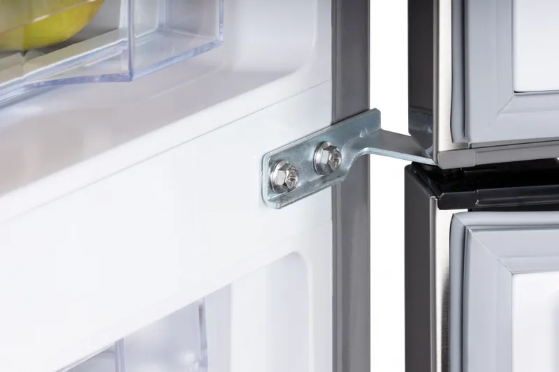 Холодильник Nordfrost NRB 162NF X 2-хкамерн. нержавеющая сталь