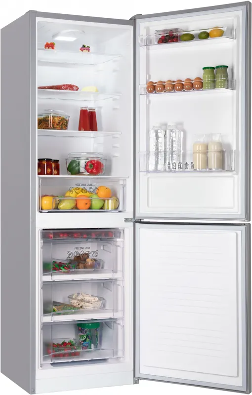 Холодильник Nordfrost NRB 162NF X 2-хкамерн. нержавеющая сталь