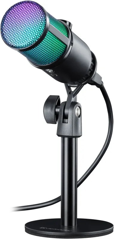 Микрофон проводной Defender Glow GMC 400 1.3м черный