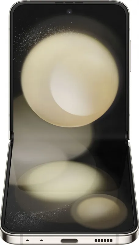 Смартфон Samsung SM-F731B Galaxy Z Flip 5 5G 512Gb 8Gb бежевый раскладной 3G 4G 1Sim 6.7" 1080x2640 Android 13 12Mpix 802.11 a/b/g/n/ac/ax NFC GPS GSM900/1800 GSM1900 TouchSc Protect