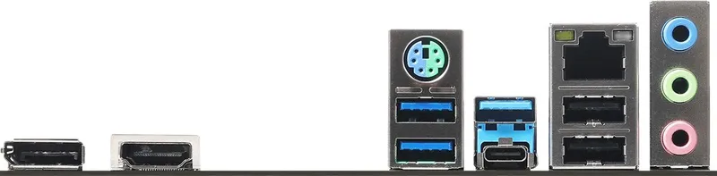 Материнская плата ASROCK B760M-H/M.2, LGA1700, B760, 2*DDR5, DP+HDMI, 4xSATA3 6.0 (RAID), M.2 Socket, USB 3.2, USB 2.0, mATX; 90-MXBM40-A0UAYZ