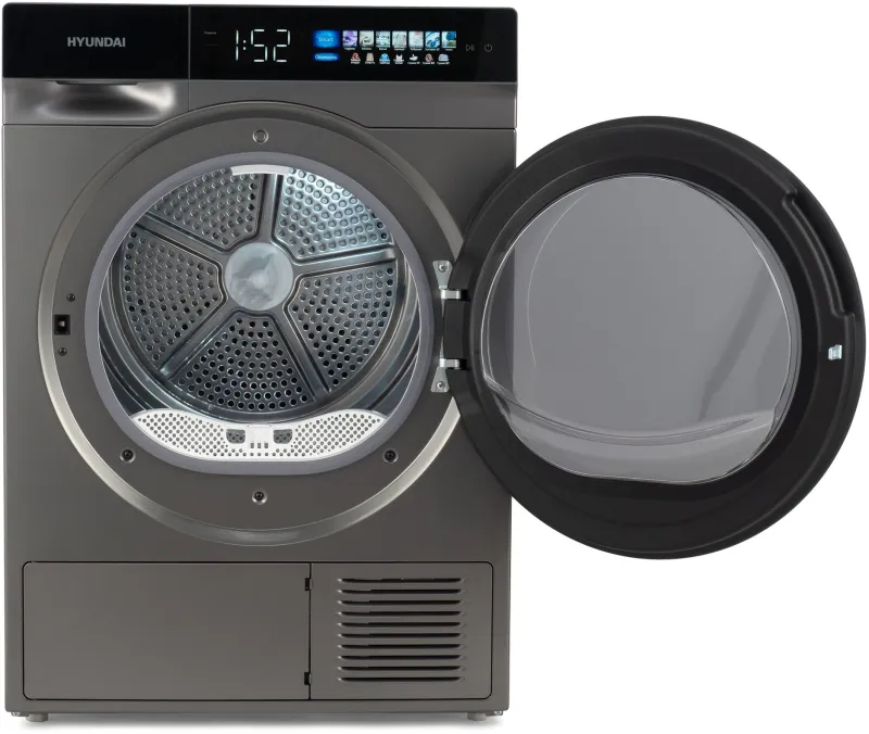 Сушильная машина Hyundai DFE9430 кл.энер.:A+++ макс.загр.:10кг темно-серый (DFE9430 DARK GRAY)