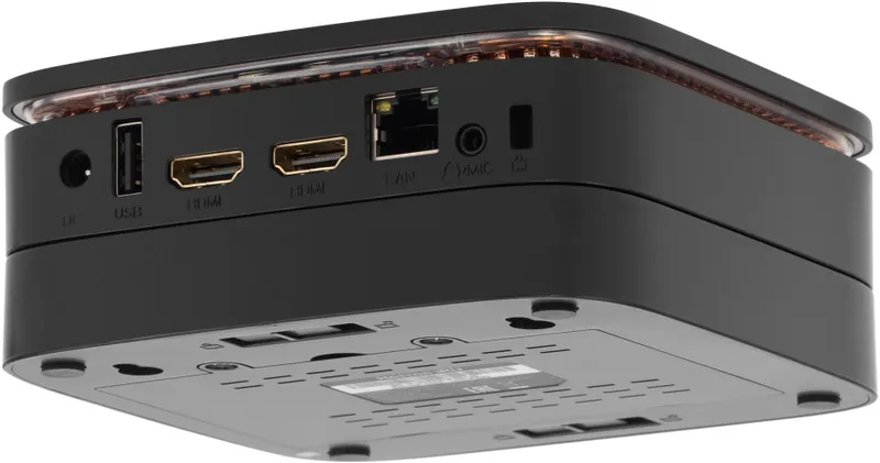 Неттоп IRU 110JLCN Cel N5105 (2) 8Gb SSD256Gb UHDG Windows 11 Professional GbitEth WiFi BT черный (1975164)