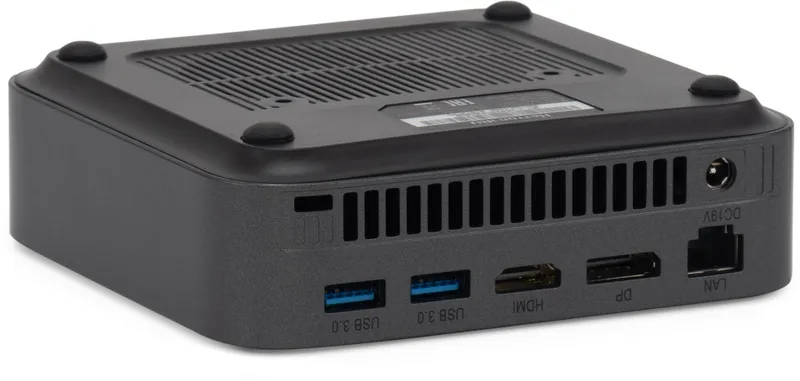 Неттоп IRU 310TLCN i3 1115G4 (3) Iris Xe noOS GbitEth WiFi BT черный (1975165)