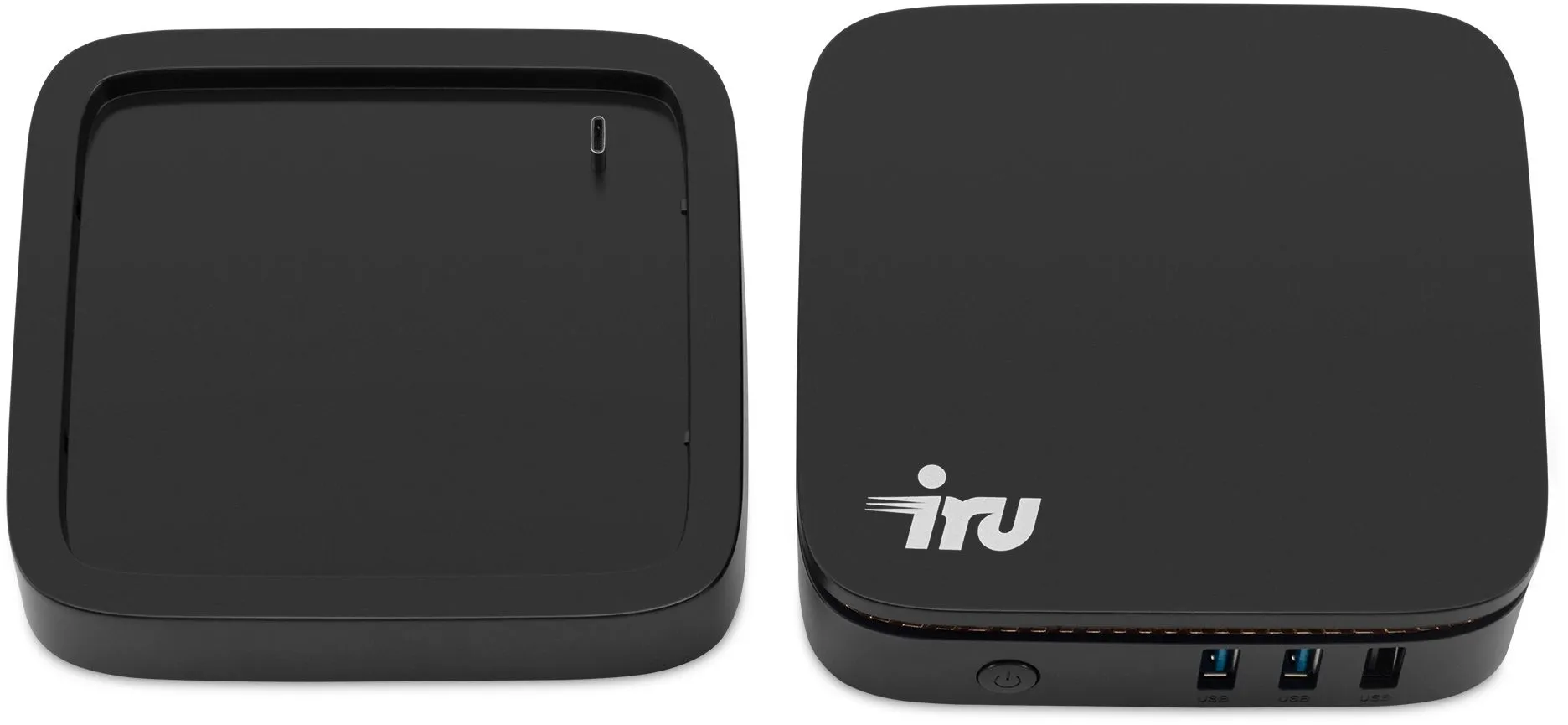 Неттоп IRU 110JLCN Cel N5105 (3.3) 8Gb SSD256Gb UHDG noOS GbitEth 400W черный (1975163)