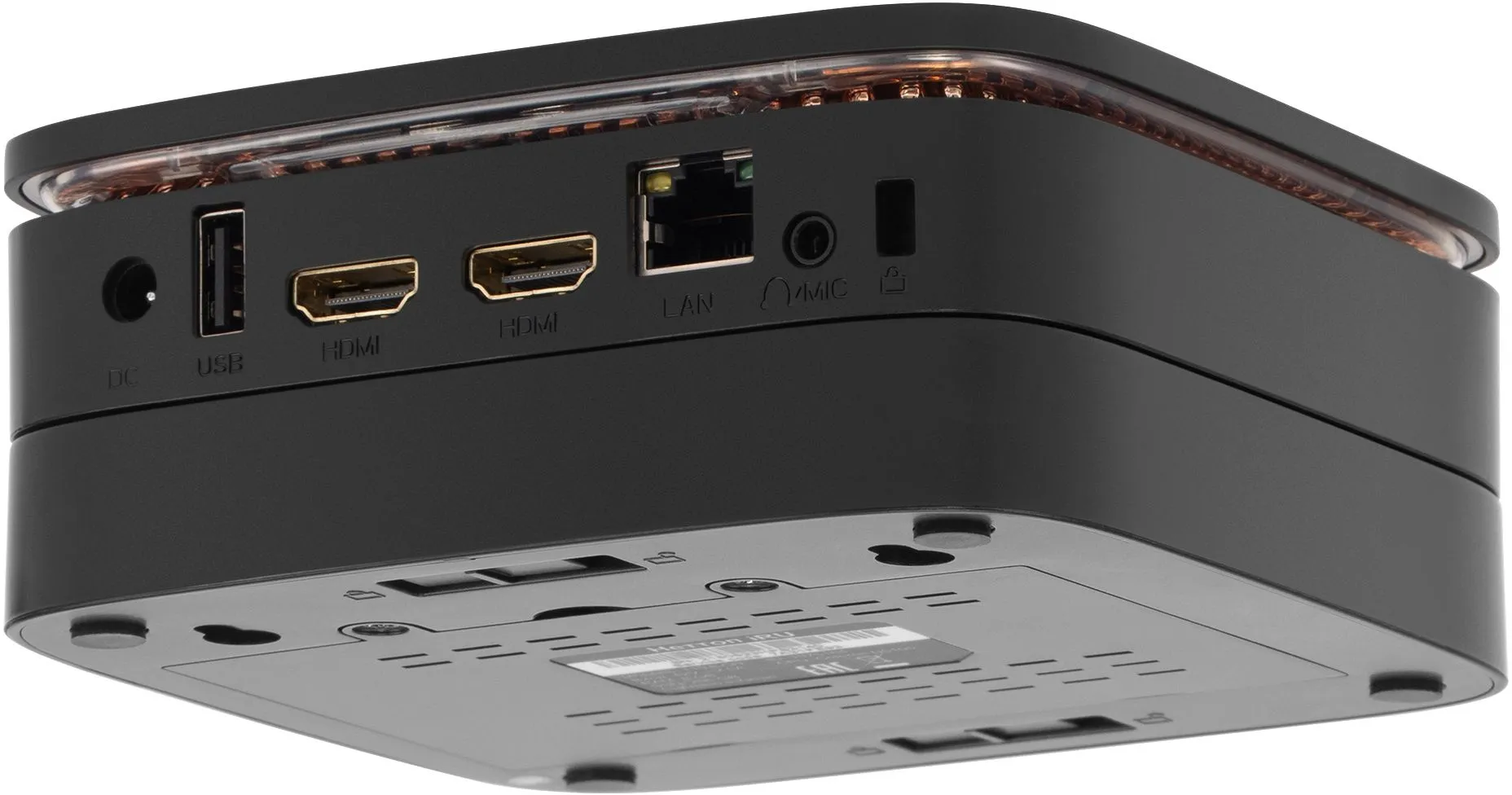 Неттоп IRU 110JLCN Cel N5105 (3.3) 8Gb SSD256Gb UHDG noOS GbitEth 400W черный (1975163)