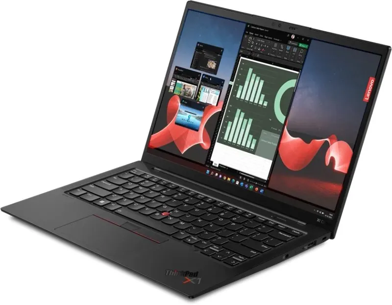 Ноутбук Lenovo ThinkPad X1 Carbon G11 Core i5 1345U 16Gb SSD512Gb Intel Iris Xe graphics 14" IPS WUXGA (1920x1200) Windows 11 Pro black WiFi BT Cam (21HNA09MCD)