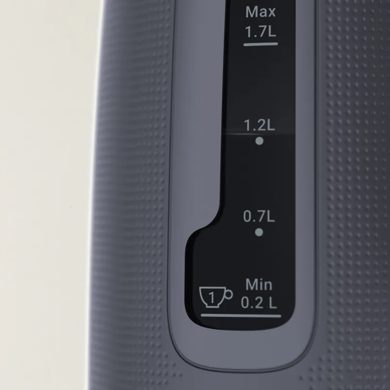 Чайник электрический Moulinex BY2M0810 1.7л. 2400Вт черный корпус: пластик (7211419022)