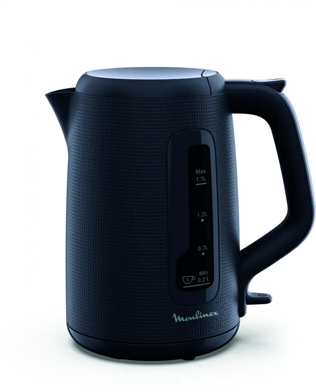 Чайник электрический Moulinex BY2M0810 1.7л. 2400Вт черный корпус: пластик (7211419022)