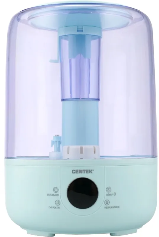 Увлажнитель воздуха Centek CT-5110 30Вт (ультразвуковой) зеленый
