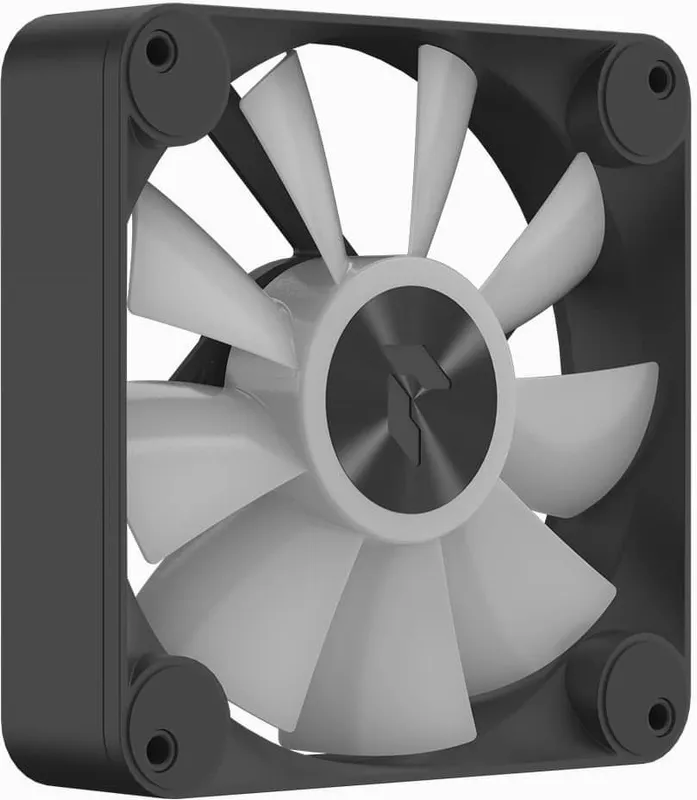 Вентилятор Aerocool APNX FP1-140 PWM ARGB 140x140mm черный/белый 4-pin 15-32dB 220gr Ret (FP1-140 BK)