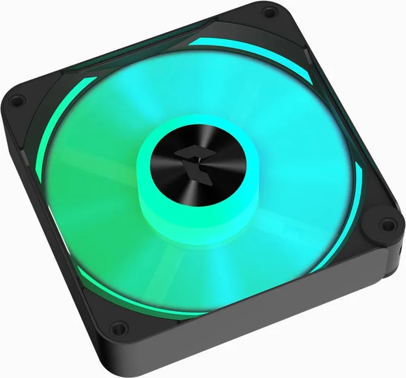 Вентилятор Aerocool APNX FP2-120 PWM ARGB 120x120mm 4-pin 15-33dB 200gr LED Ret
