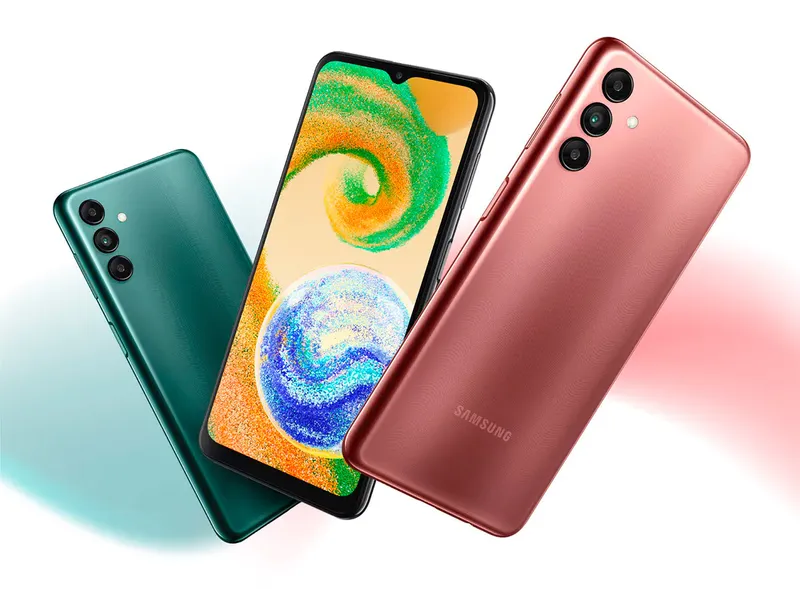 Смартфон Samsung SM-A047F Galaxy A04s 64Gb 4Gb зеленый моноблок 3G 4G 2Sim 6.5" 720x1600 Android 11 50Mpix 802.11 a/b/g/n/ac GPS GSM900/1800 GSM1900 TouchSc microSD max1024Gb