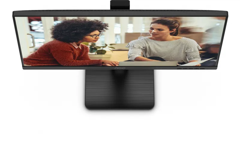 Монитор AOC 24" 24E3QAF черный IPS LED 16:9 HDMI M/M матовая HAS Piv 300cd 178гр/178гр 1920x1080 75Hz VGA DP FHD USB 4.45кг