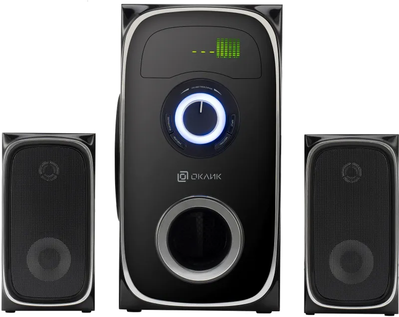 Колонки Оклик OK-699A 2.1 черный 90Вт BT