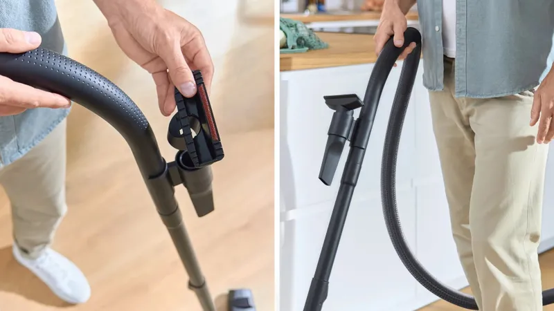 Пылесос Bosch BGL38GOLD 1700Вт черный/золотистый