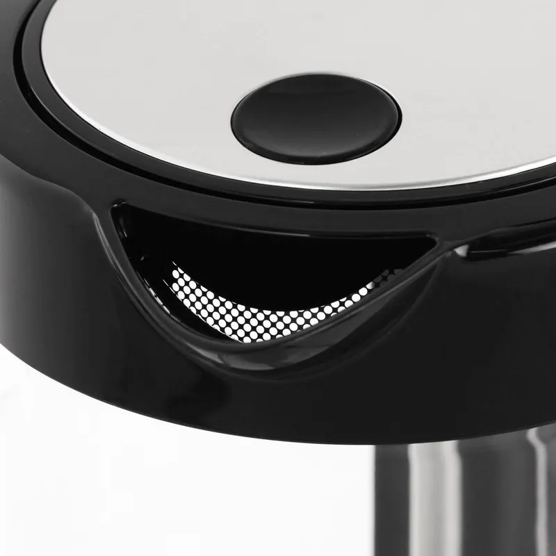 Чайник электрический Bosch TWK70B03 1.7л. 2400Вт черный (корпус: стекло)