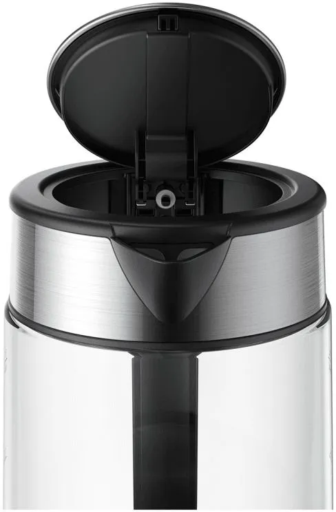 Чайник электрический Xiaomi Electric Glass Kettle RU 1.7л. 2200Вт прозрачный/черный корпус: стекло/пластик (BHR7490RU)