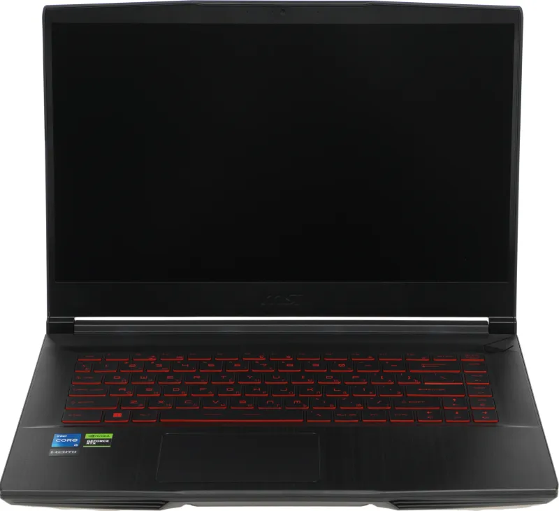 Ноутбук MSI GF63 Thin 12UCX-1037XRU Core i5 12450H 16Gb SSD256Gb NVIDIA GeForce RTX 2050 4Gb 15.6" IPS FHD (1920x1080) Free DOS black WiFi BT Cam (9S7-16R821-1037)