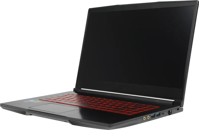 Ноутбук MSI GF63 Thin 12UCX-1037XRU Core i5 12450H 16Gb SSD256Gb NVIDIA GeForce RTX 2050 4Gb 15.6" IPS FHD (1920x1080) Free DOS black WiFi BT Cam (9S7-16R821-1037)