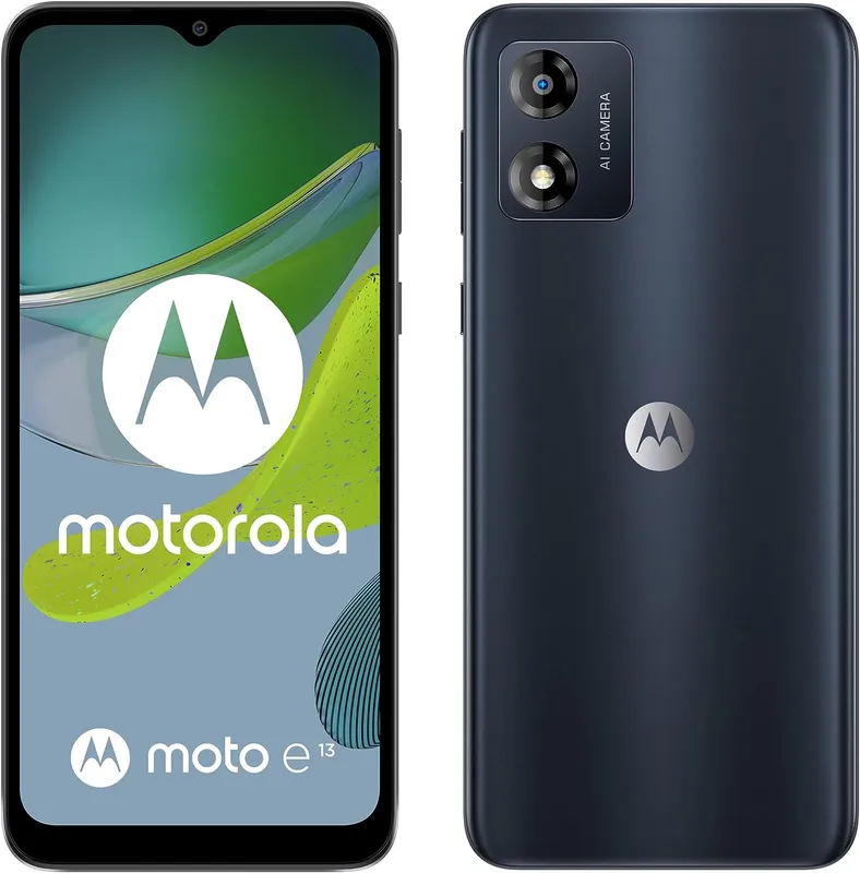 Смартфон Motorola XT2345-3 E13 64Gb 2Gb черный моноблок (PAXT0023SE)