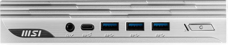 Неттоп MSI Pro DP10 13M-025BRU i5 1340P (1.9) Iris Xe noOS 2.5xGbitEth WiFi BT 120W белый (936-B0A612-025)