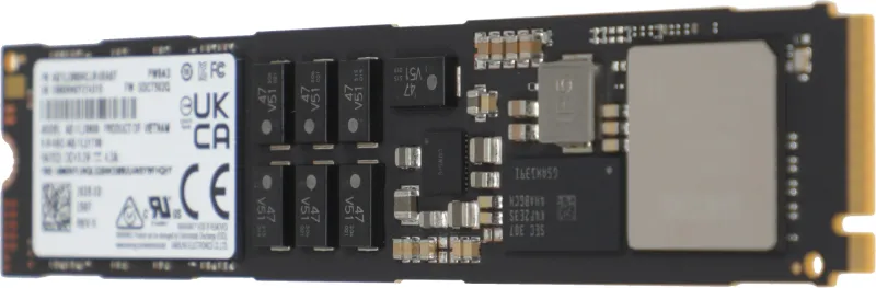 Твердотельный накопитель Samsung Enterprise SSD, M.2, PM9A3, 960GB, NVMe/PCIE Gen4 x4, R5000/W1400Mb/s, IOPS(R4K) 550K/60K, MTBF 2M, 1DWPD/5Y, TBW 1752TB, 22110, OEM (replace MZ1LB960HAJQ-00007)