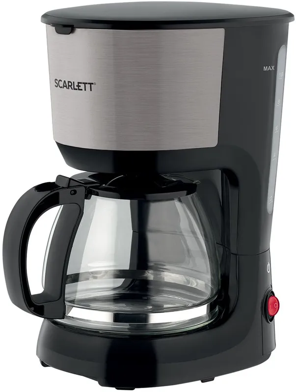 Кофеварка капельная Scarlett SC-CM33011 750Вт черный/стальной