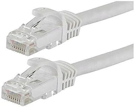 Патч-корд Premier 5-970 UTP 4 пары cat.5E solid CCA molded 5м белый RJ-45 (m)-RJ-45 (m) (5-970W 5.0)