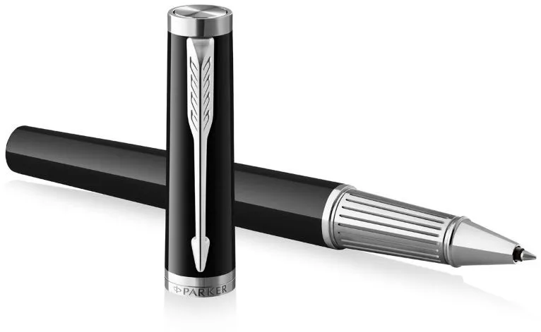 Ручка роллер Parker Ingenuity Core T570 (2181996) Black CT F черн. черн. подар.кор.