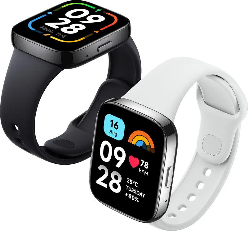 Смарт-часы Xiaomi Redmi Watch 3 Active 38.88мм 1.83" LCD корп.черный рем.черный разм.брасл.:135-200мм (BHR7266GL)