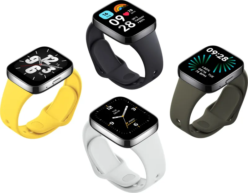 Смарт-часы Xiaomi Redmi Watch 3 Active 38.88мм 1.83" LCD корп.черный рем.черный разм.брасл.:135-200мм (BHR7266GL)