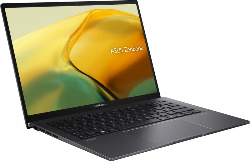 Ноутбук Asus Zenbook 14 UM3402YA-KP688 Ryzen 5 7530U 16Gb SSD512Gb AMD Radeon 14" IPS WQXGA (2560x1600) noOS black WiFi BT Cam Bag (90NB0W95-M016J0)