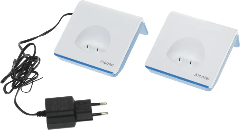 Р/Телефон Dect Alcatel S230 Duo ru white белый (труб. в компл.:2шт) АОН