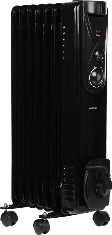 Радиатор масляный Centek CT-6200 1500Вт черный