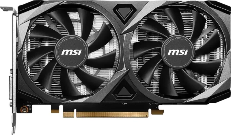 Видеокарта MSI PCI-E 4.0 RTX 3050 VENTUS 2X XS 8G OC NVIDIA GeForce RTX 3050 8Gb 128bit GDDR6 1807/14000 DVIx1 HDMIx1 DPx1 HDCP Ret