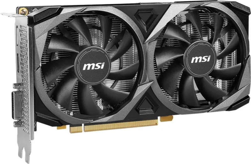 Видеокарта MSI PCI-E 4.0 RTX 3050 VENTUS 2X XS 8G OC NVIDIA GeForce RTX 3050 8Gb 128bit GDDR6 1807/14000 DVIx1 HDMIx1 DPx1 HDCP Ret